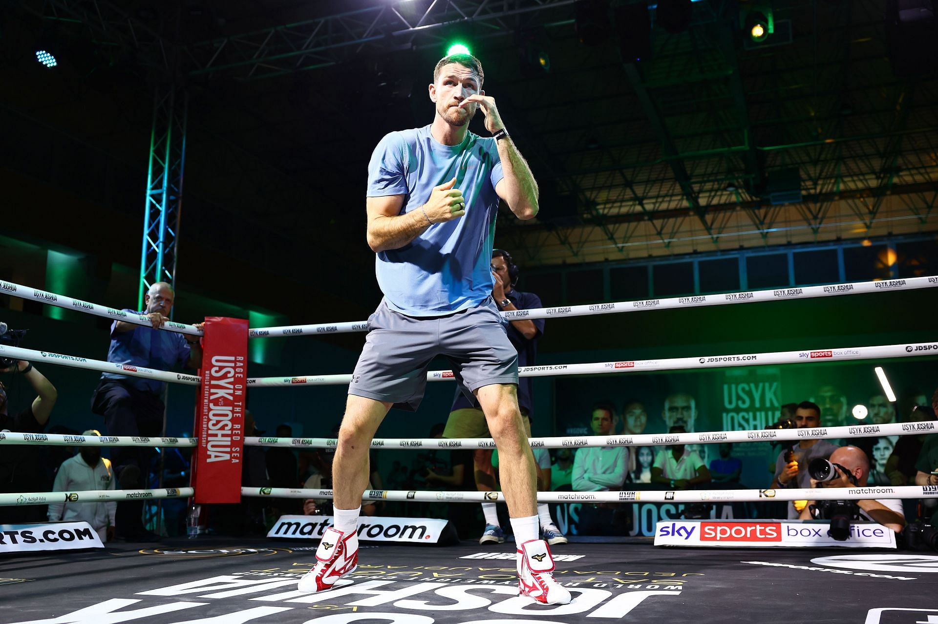 Oleksandr Usyk v Anthony Joshua 2 - Public Work Out